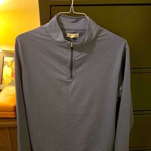 Navy Blue Large Peter Millar Quarter Zip